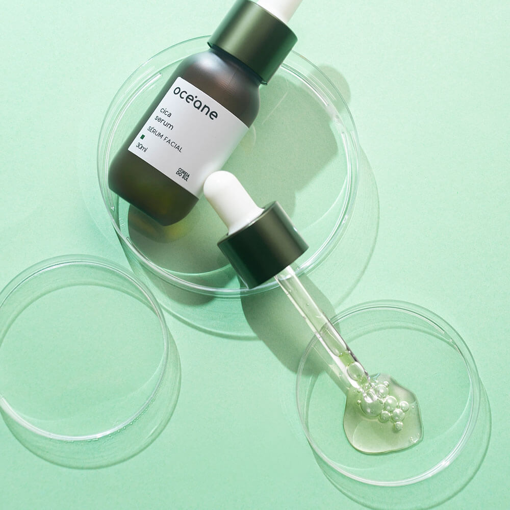 Kit Océane Sérum Facial De Cica + Máscara Facial De Cica