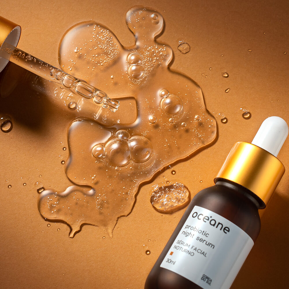 Kit Océane Sérum Noturno + Gel Hidratante Facial Com Probióticos