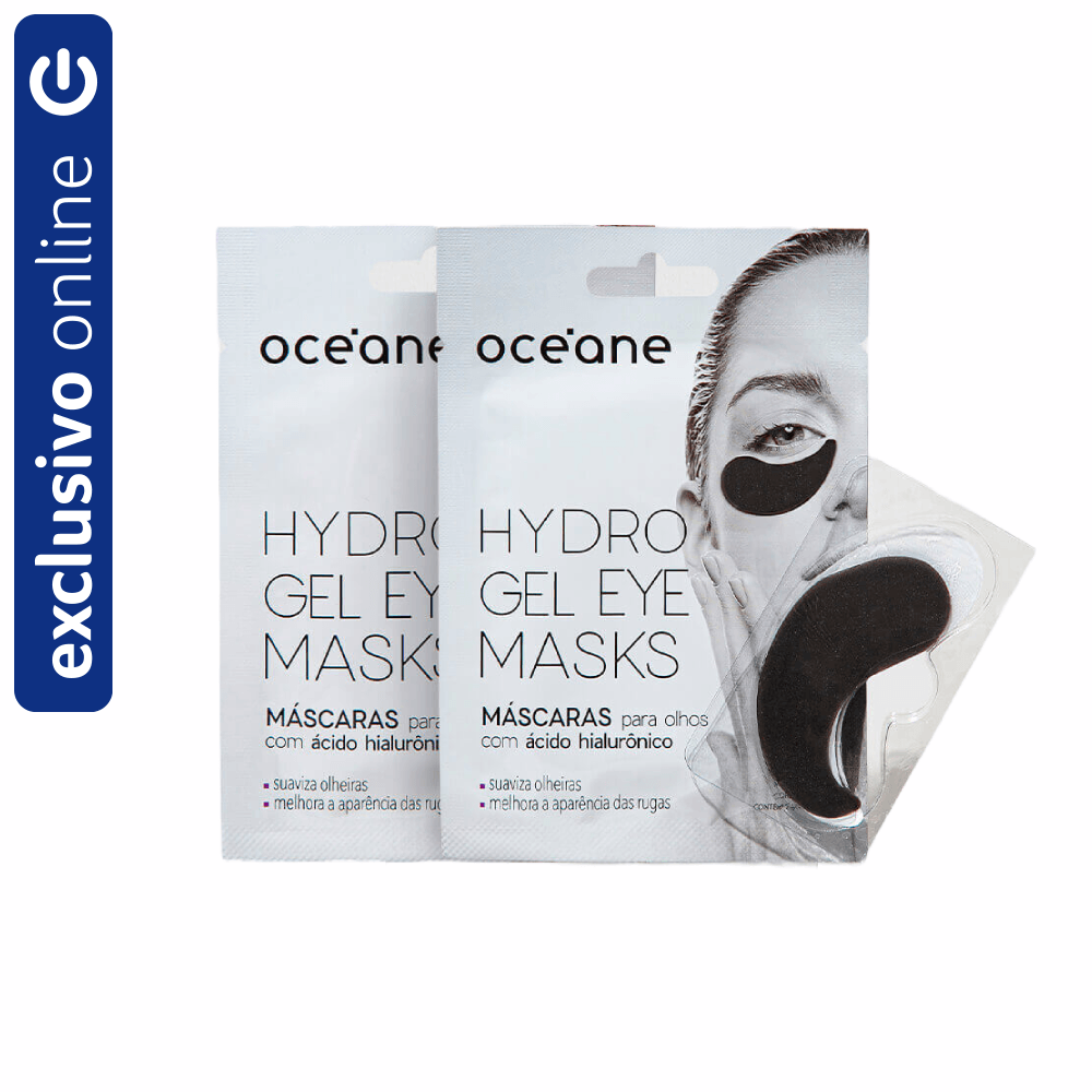 Kit Océane Máscaras Para Olhos Com Ácido Hialurônico 2 Unidades