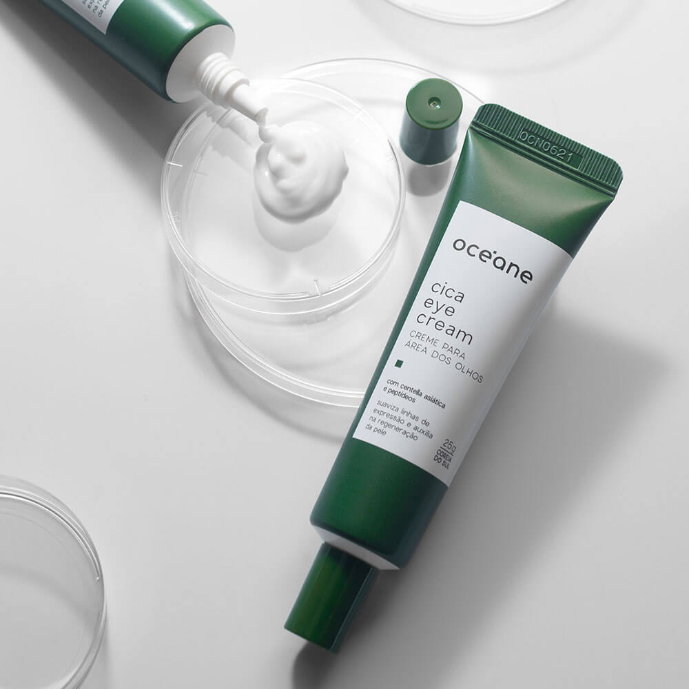 Kit Océane Creme Para Área Dos Olhos + Máscara Para Olhos