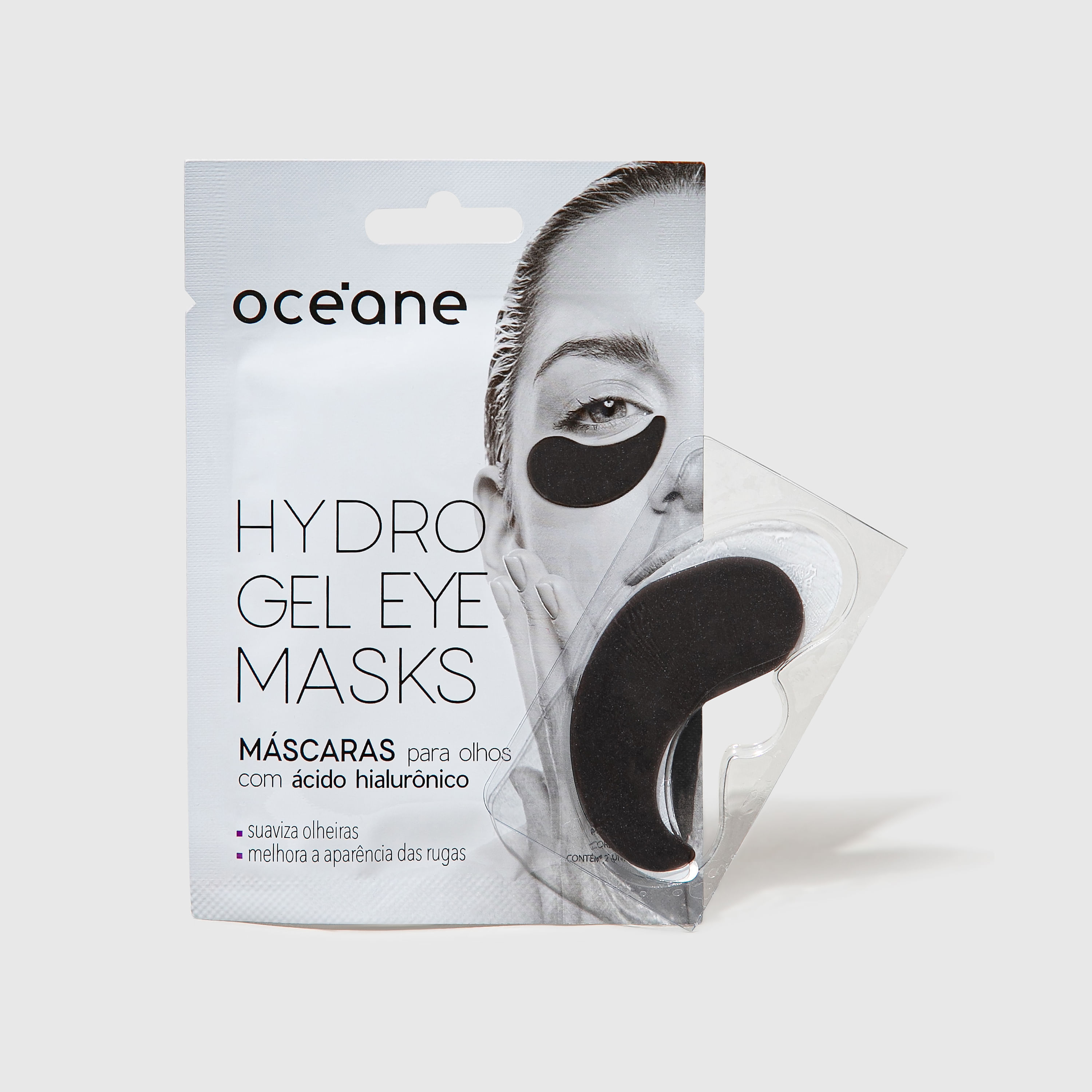 Kit Océane Massageador Para Olhos De Quartzo + Máscara Para Olhos 2 Unidades