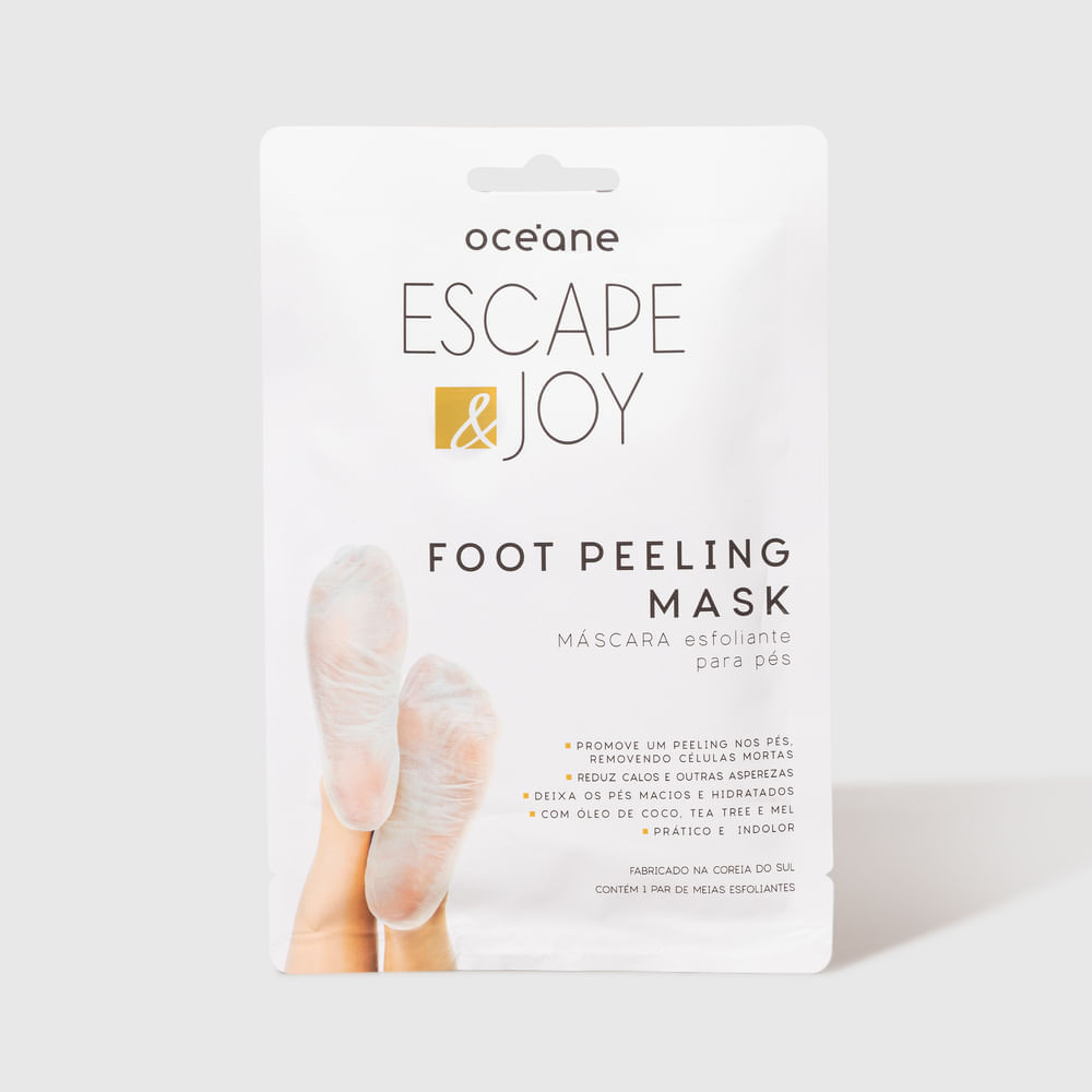 Kit Océane Esfoliante Facial + Esfoliante Labial + Máscara Esfoliante Para Pés