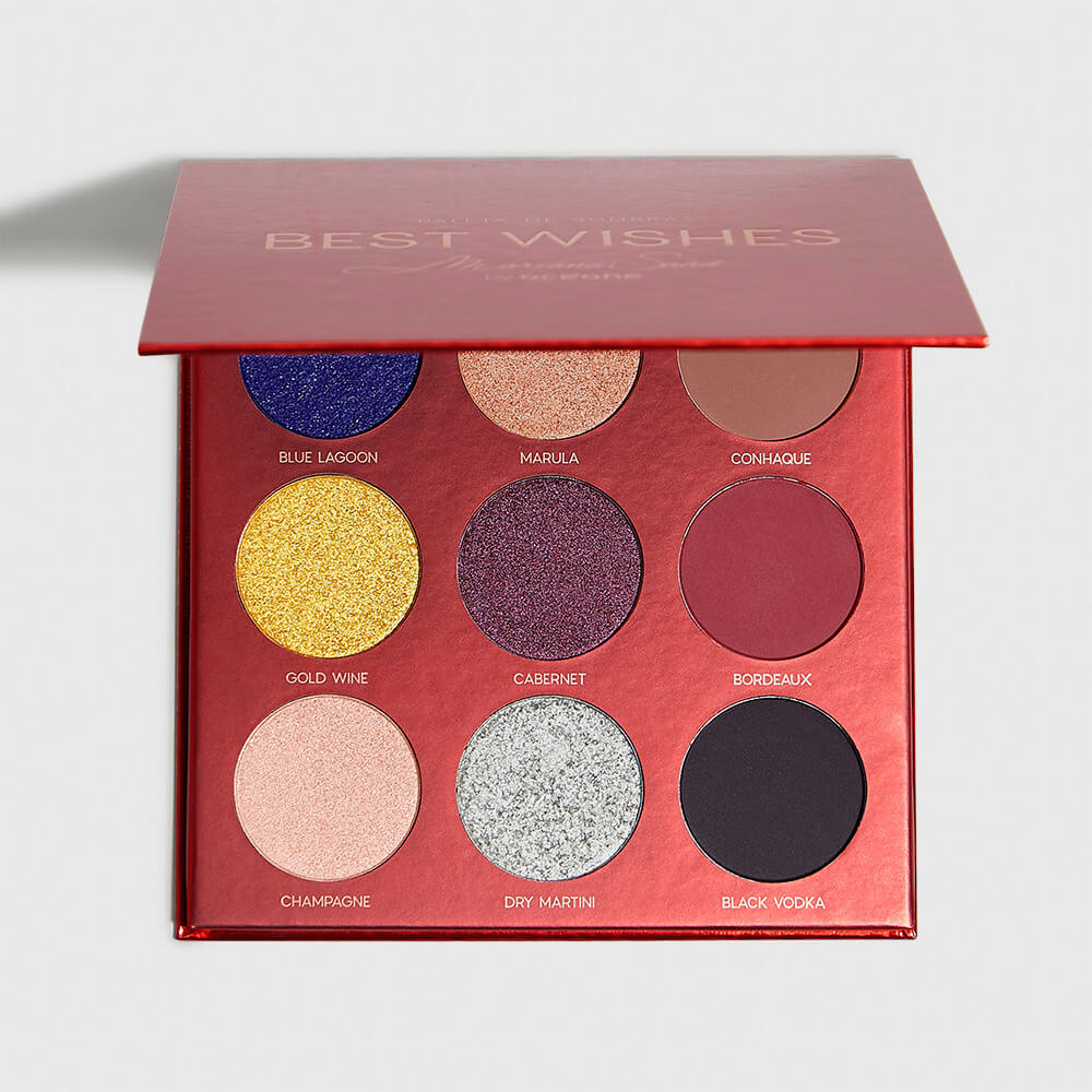 Kit Océane Paleta De Sombras + Máscara Para Cílios + Curvador De Cílios