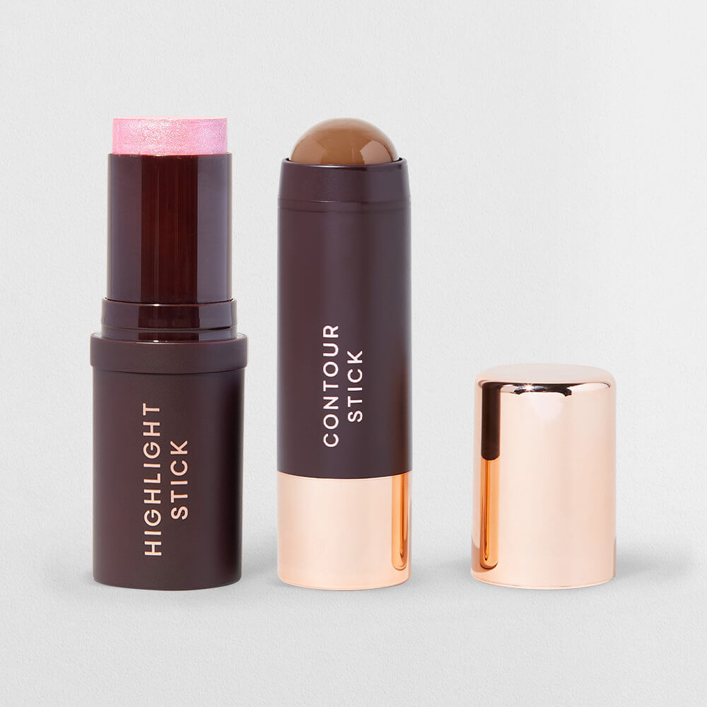 Kit Mariana Saad by Océane Contorno Em Bastão + Iluminador Em Bastão