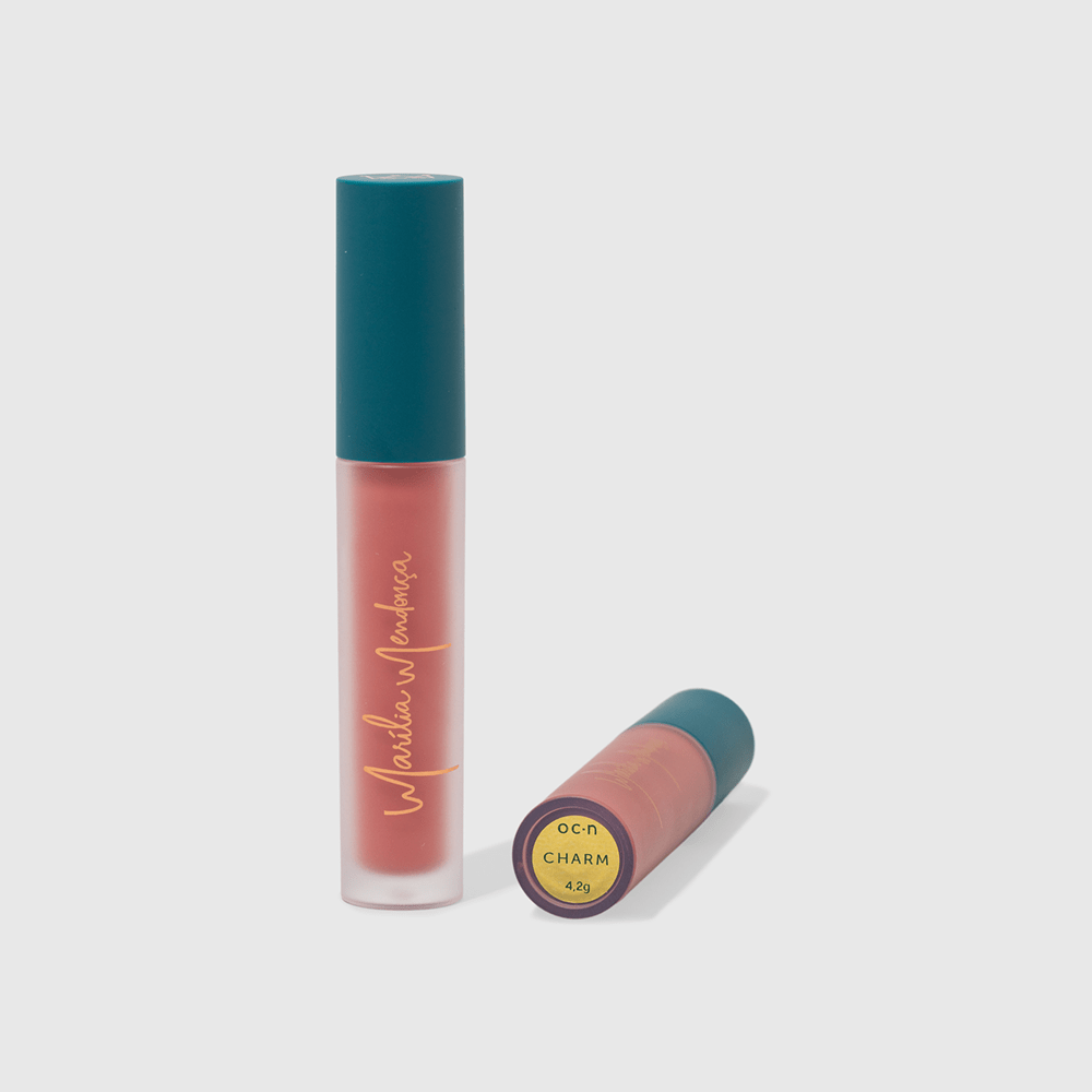Kit Marília Mendonça By Océane Batom Líquido Nude + Caneta Delineadora