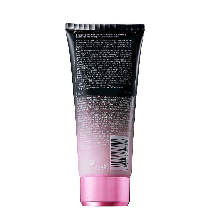 Shampoo Schwarzkopf Professional BC Fibre Force Force Fortifying 200Ml