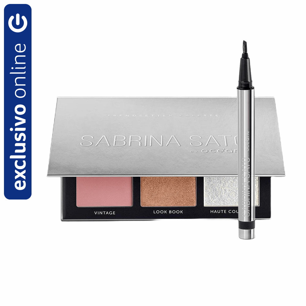 Kit Larissa Manoela By Océane Paleta De Sombras + Caneta Delineadora