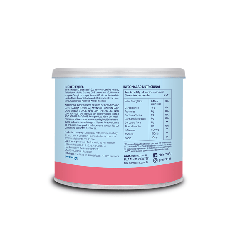 Pré Treino Pink Lemonade Exquenta Muke Mais Mu 300g