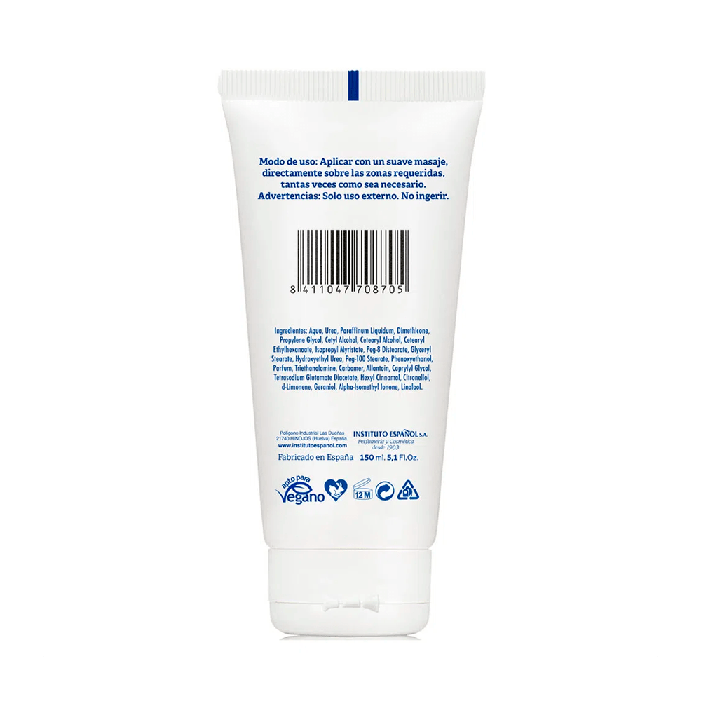 Creme Restauradora Avanzada Instituto Español Vital Beauty 10% Urea 150Ml