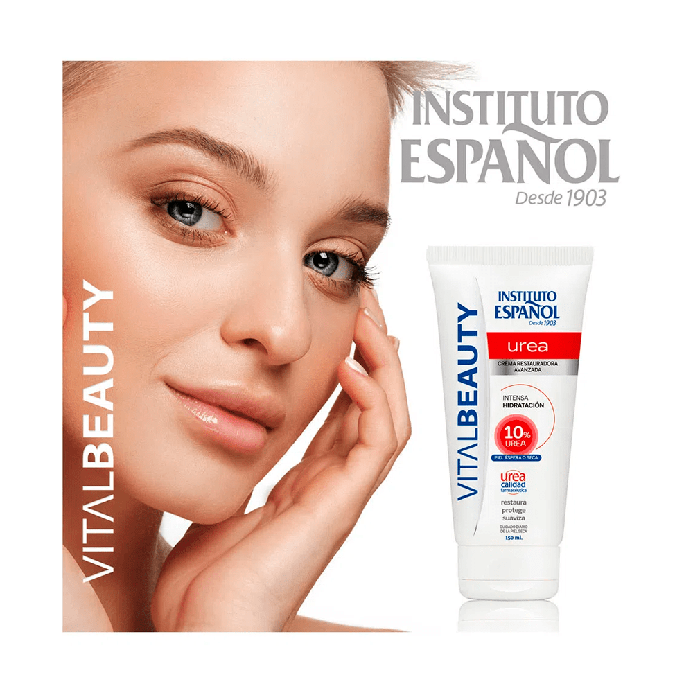 Creme Restauradora Avanzada Instituto Español Vital Beauty 10% Urea 150Ml
