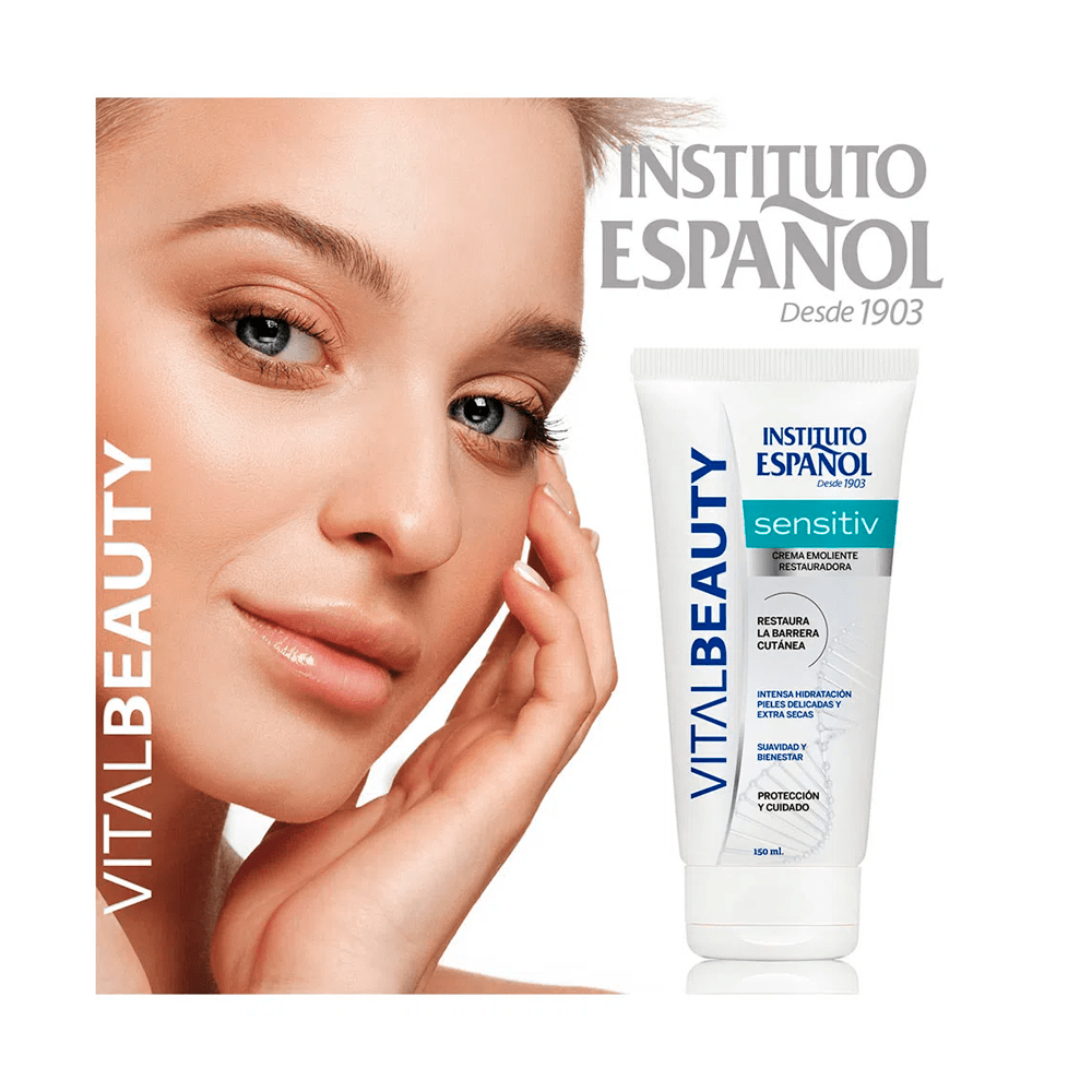 Creme Emoliente Restaurador Vital Beauty Sensitive 150Ml