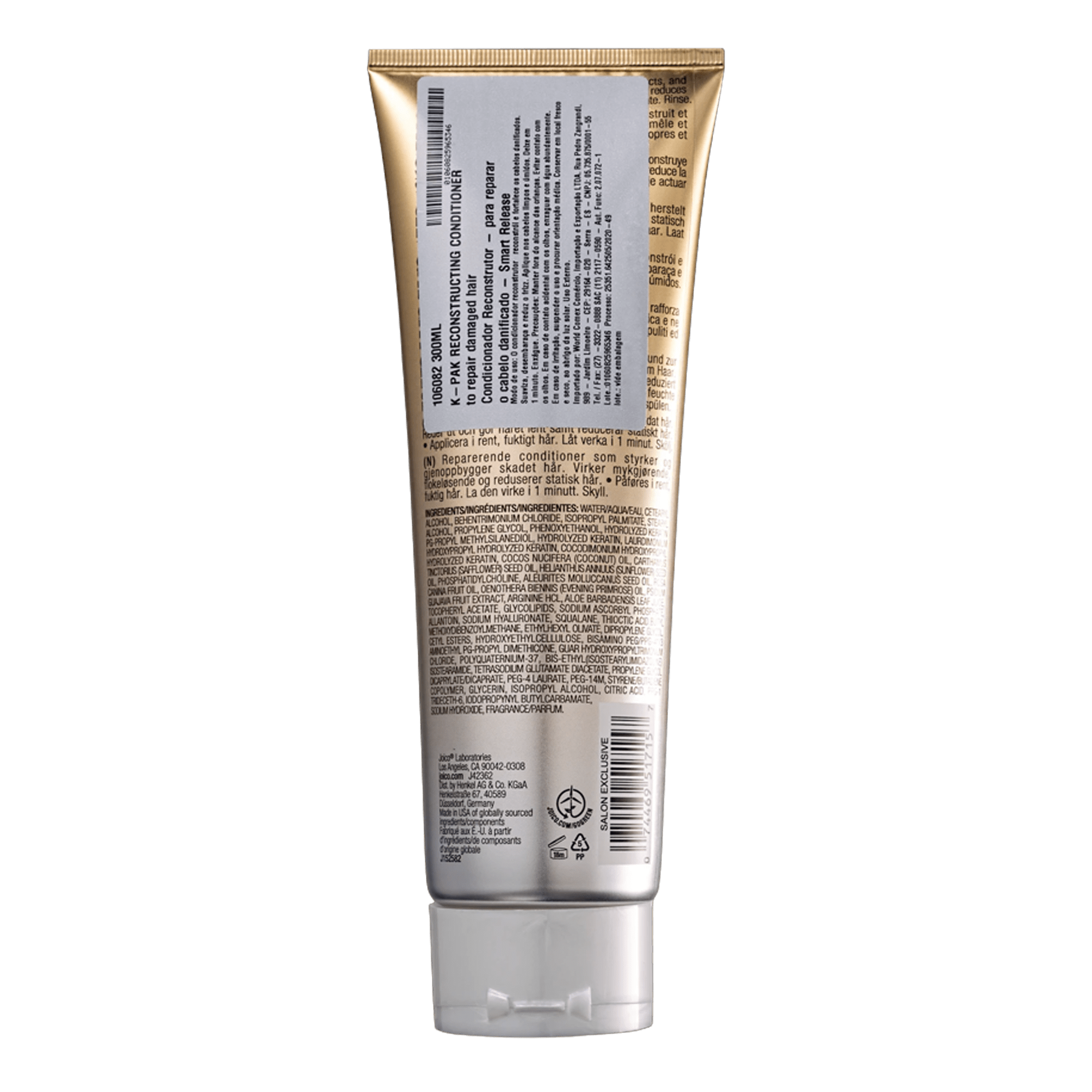 Condicionador Joico K-PAK To Repair Damage Hair Smart Release 250Ml