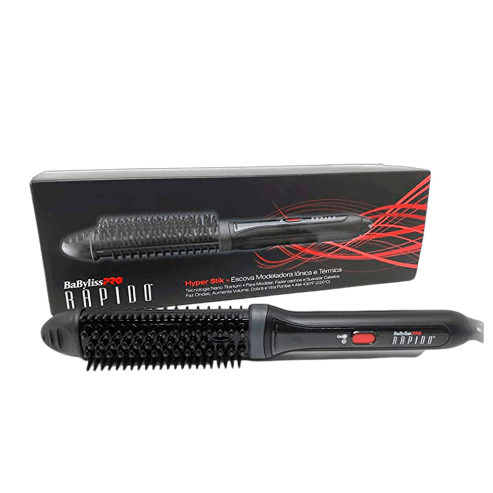 Escova Modeladora Rapido BabyLiss Pro 220v