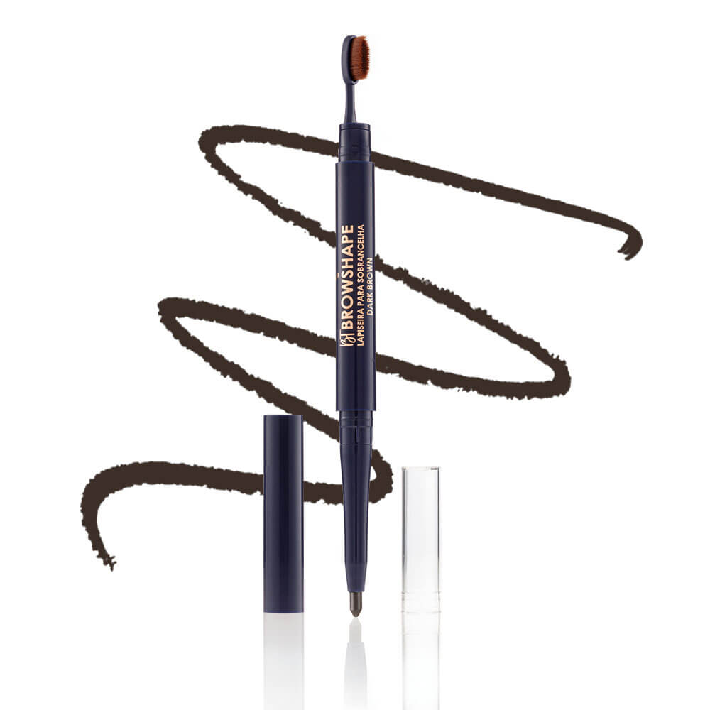 Lápis para Sobrancelha BT Browshape Bruna Tavares Dark Brown 0,25g