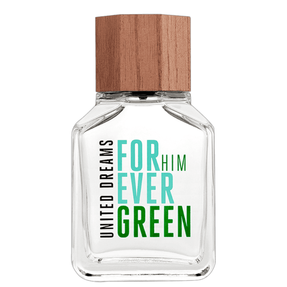 Benetton Forever Green United Dreams Eau de Toilette Perfume Masculino 100ml