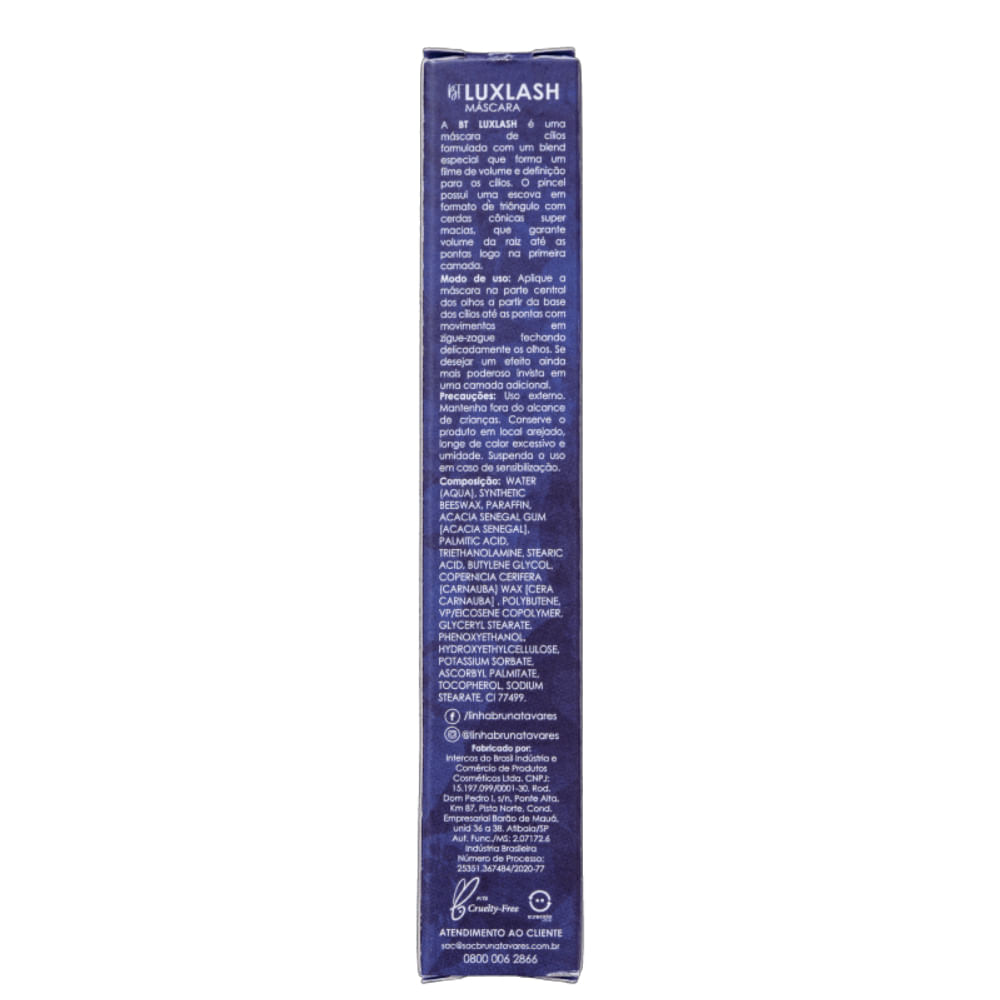 Máscara para Cílios Bruna Tavares Lux Lash