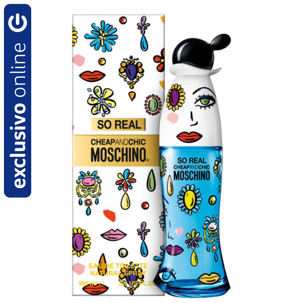 Moschino Cheap And Chic So Real Eau De Toilette Perfume Feminino 100ml