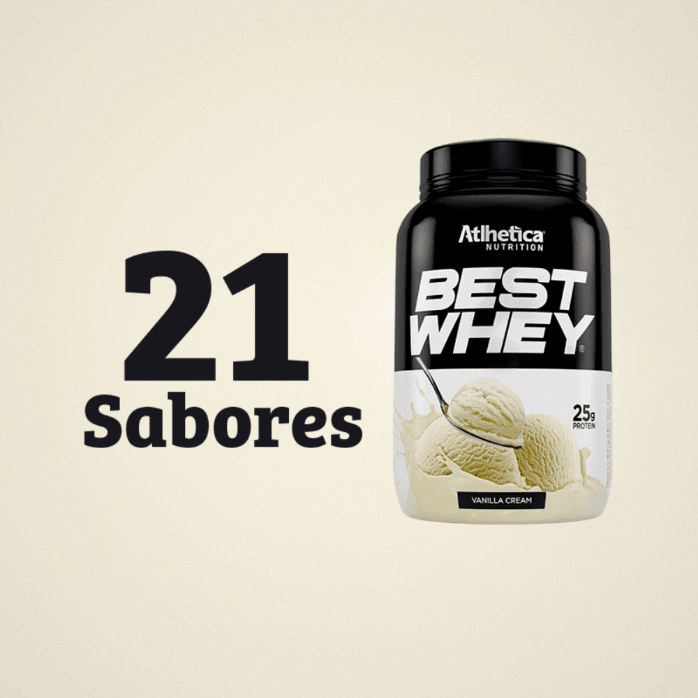 Best Whey Protein Vanilla Cream Atlhetica Nutrition 900g