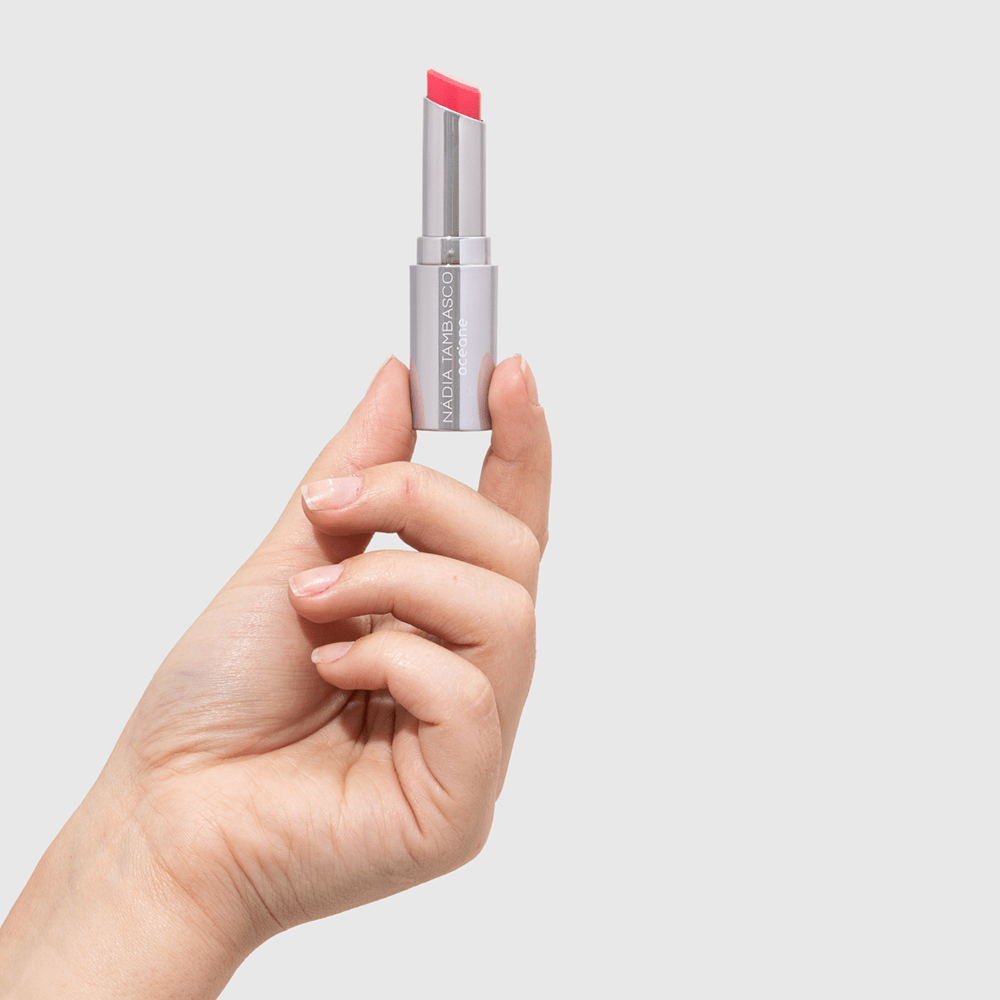 Revitalizador Labial Nádia Tambasco By Océane Rosa Pink Sweet Lips Amour 3g