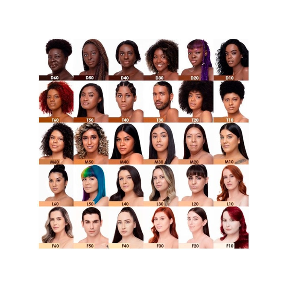 Base Líquida D20 Bruna Tavares Bt Skin 40ml (28 Opções)