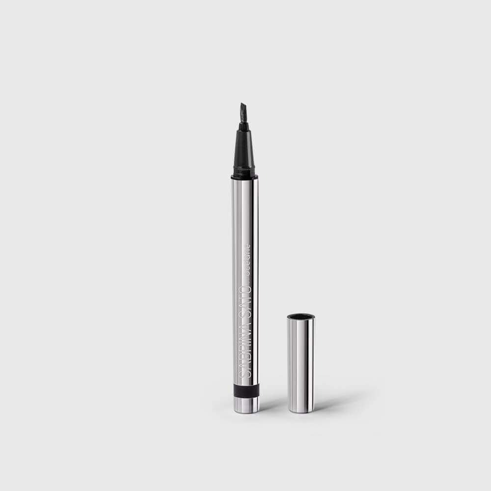 Kit Océane Paleta De Sombras + Caneta Delineadora Preta + Brilho Labial Transparente