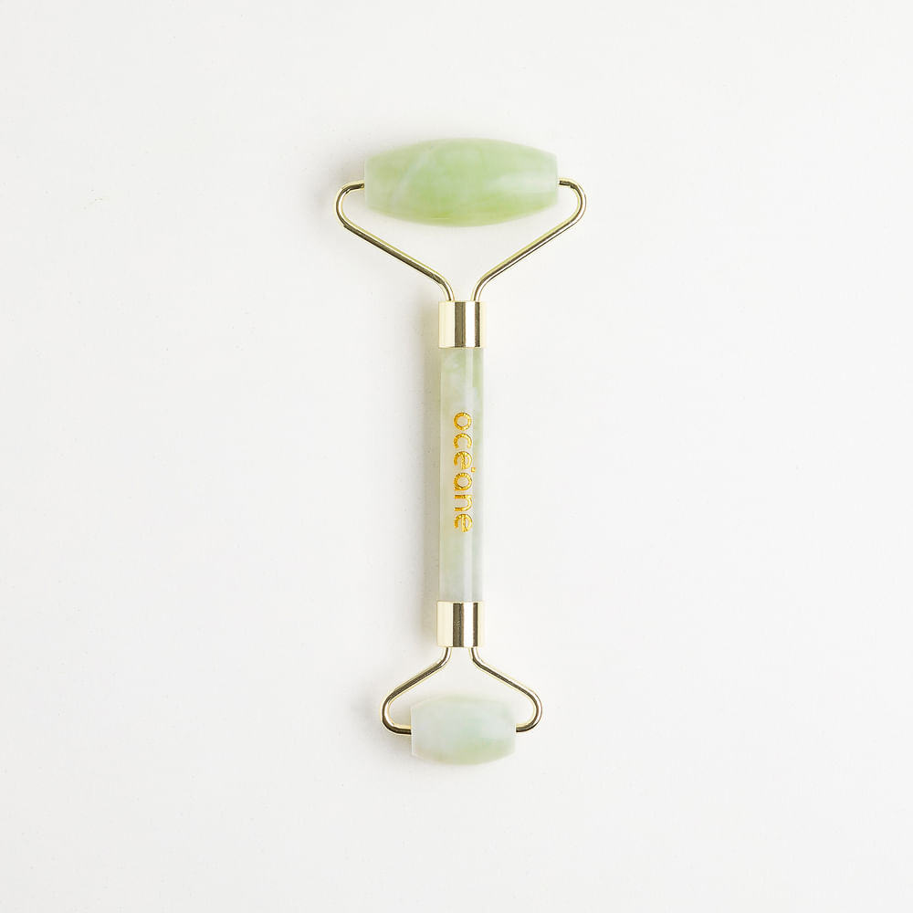 Kit Océane Massageador Facial De Jade + Hidratante Facial