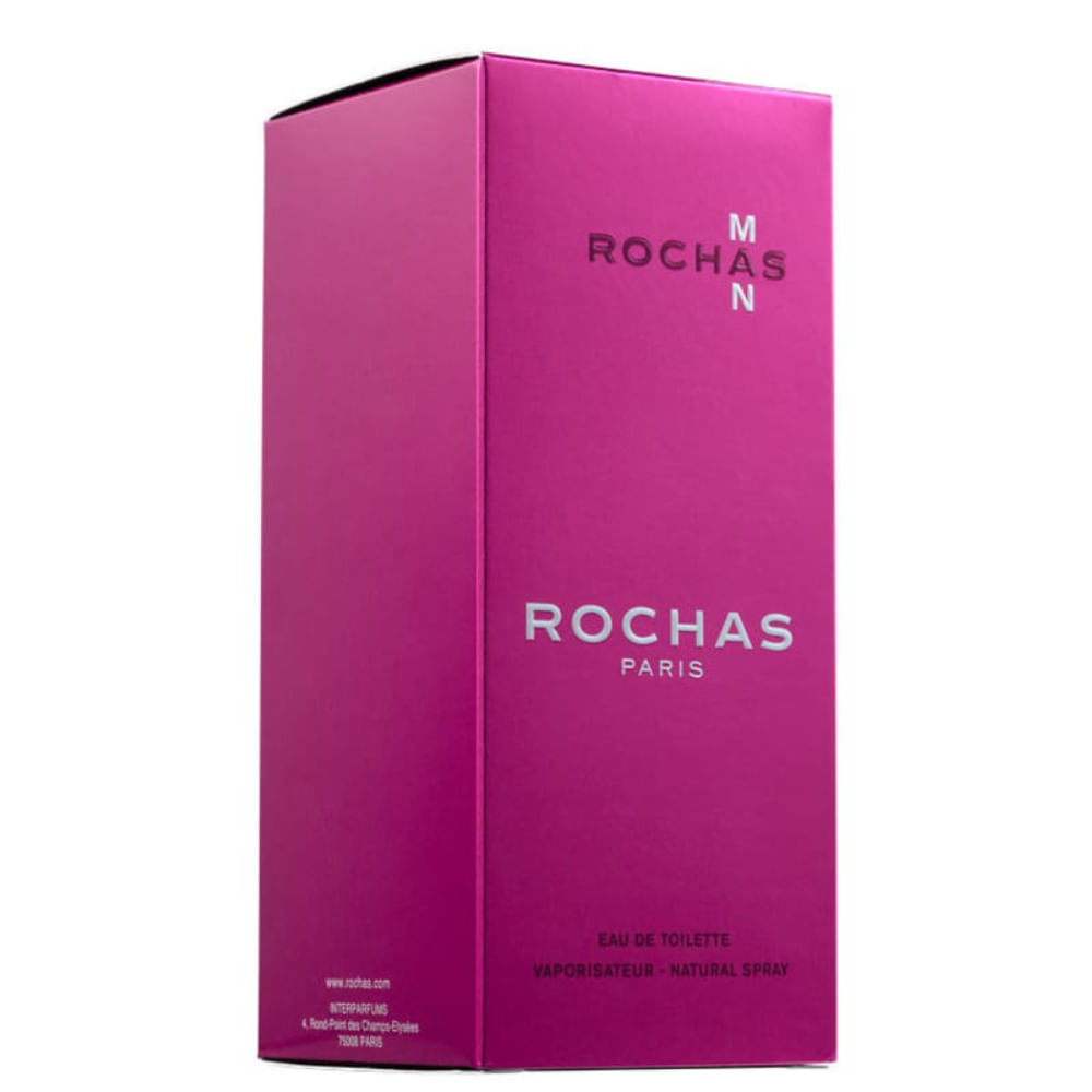 Rochas Man Eau de Toilette Perfume Masculino 100 ml