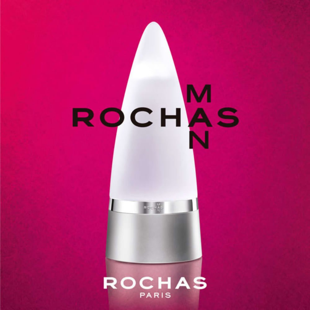 Rochas Man Eau de Toilette Perfume Masculino 50 ml