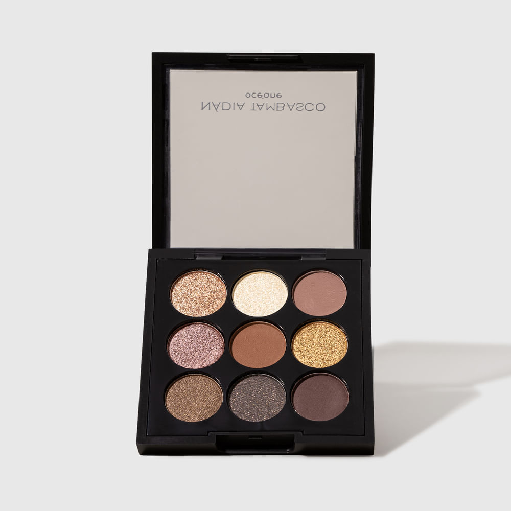 Kit Nádia Tambasco By Océane Paletas De Sombras To Go 3 Unidades