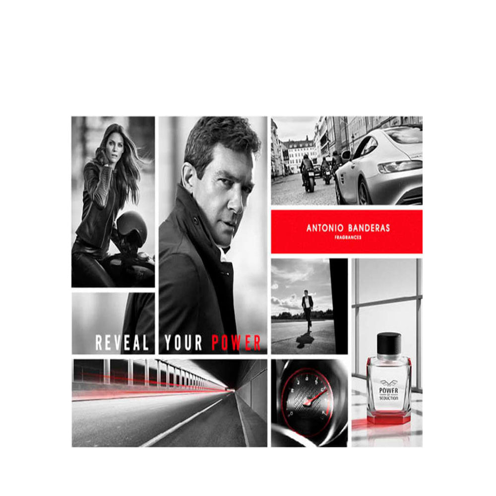 Antonio Banderas Power of Seduction Eau de Toilette Perfume Masculino 100 ml