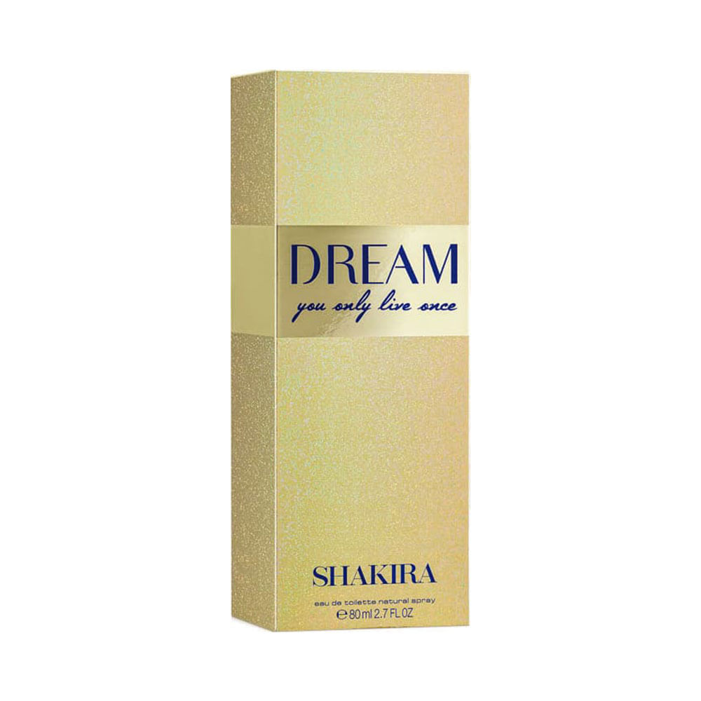 Shakira Dream You Only Live Once Eau De Toilette Perfume Feminino 80Ml