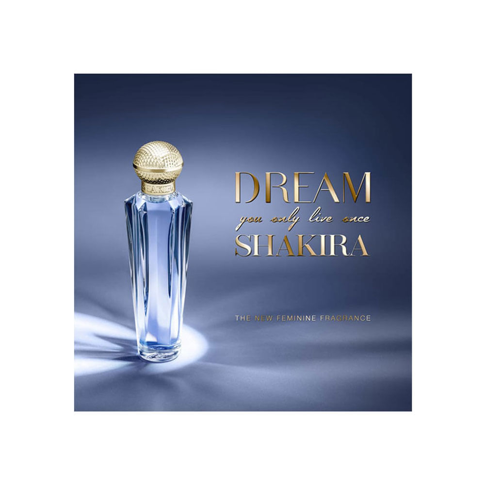 Shakira Dream You Only Live Once Eau De Toilette Perfume Feminino 80Ml
