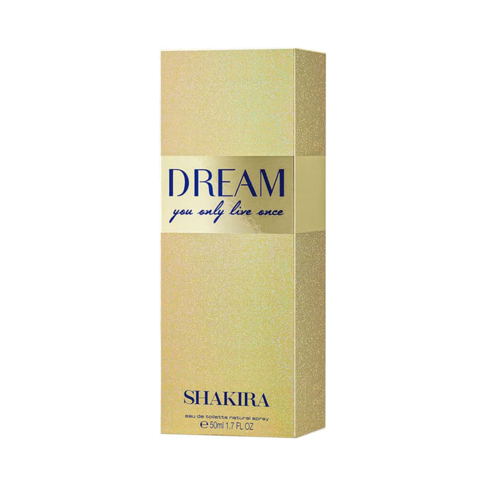 Shakira Dream You Only Live Once Eau De Toilette Perfume Feminino 50Ml