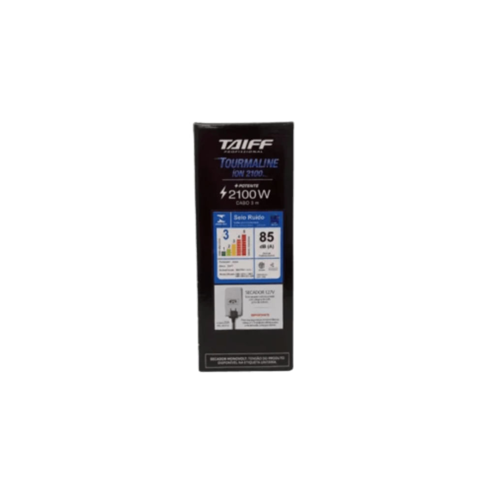 Secador De Cabelo Taiff 2100W New Tourmaline - 110V