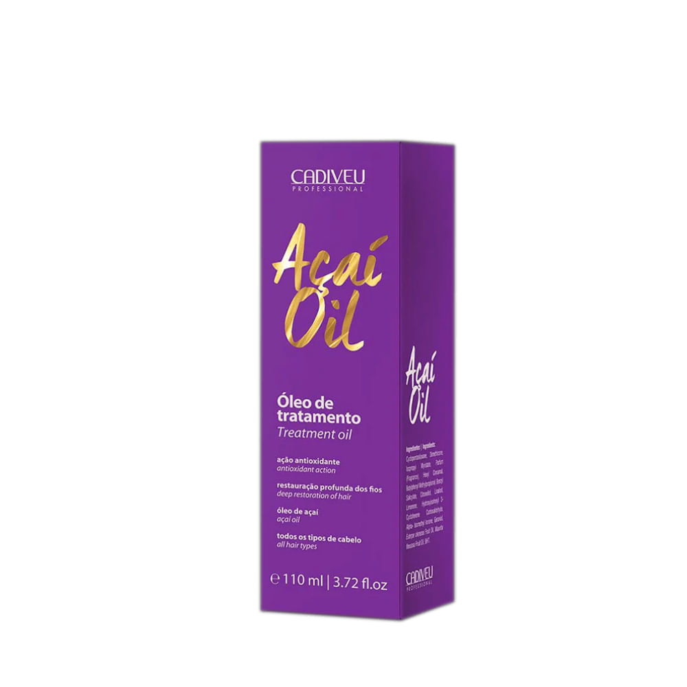 Óleo Capilar Cadiveu Professional Açaí Oil 110Ml