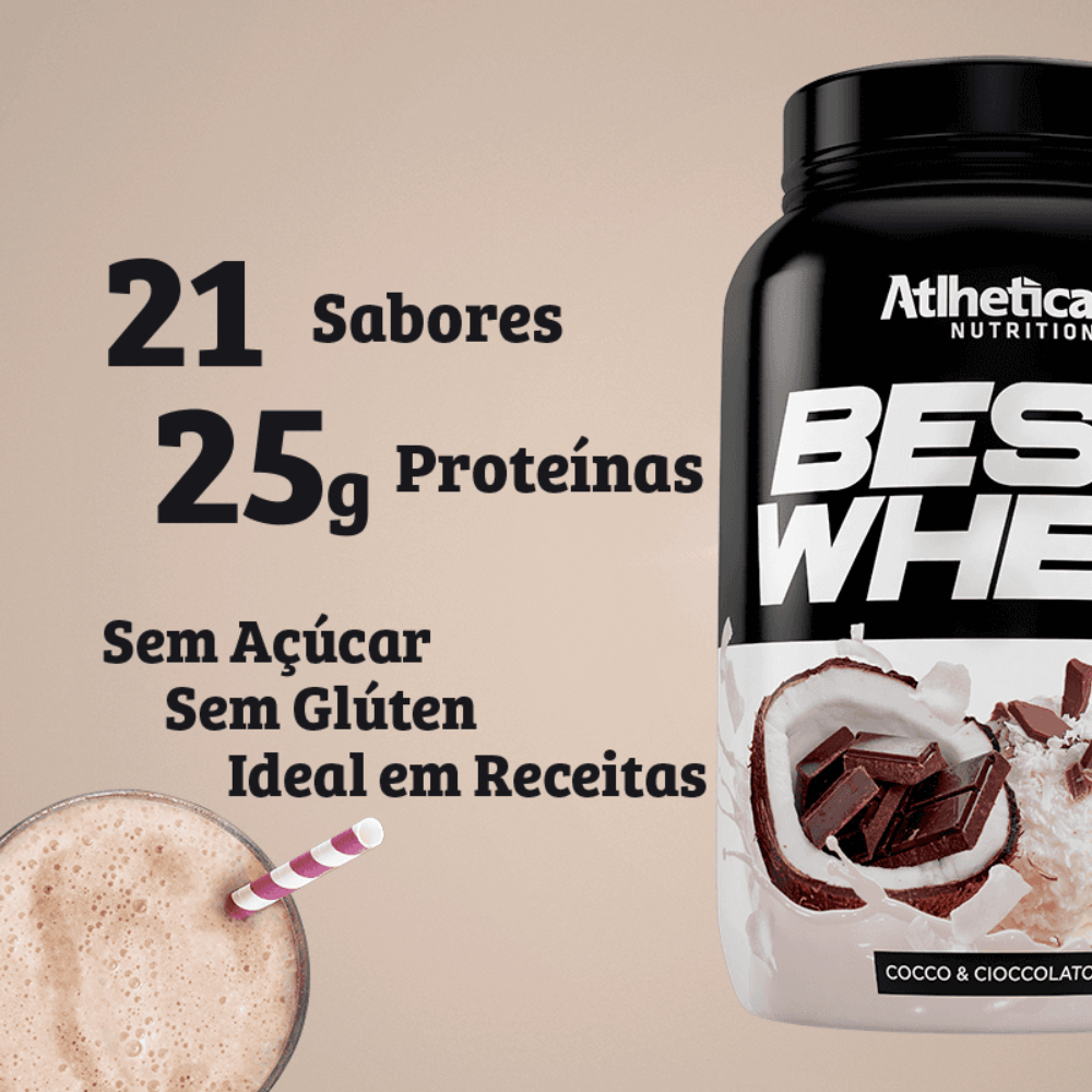 Best Whey Protein Atlhetica Nutrition Cocco & Cioccolato 900g