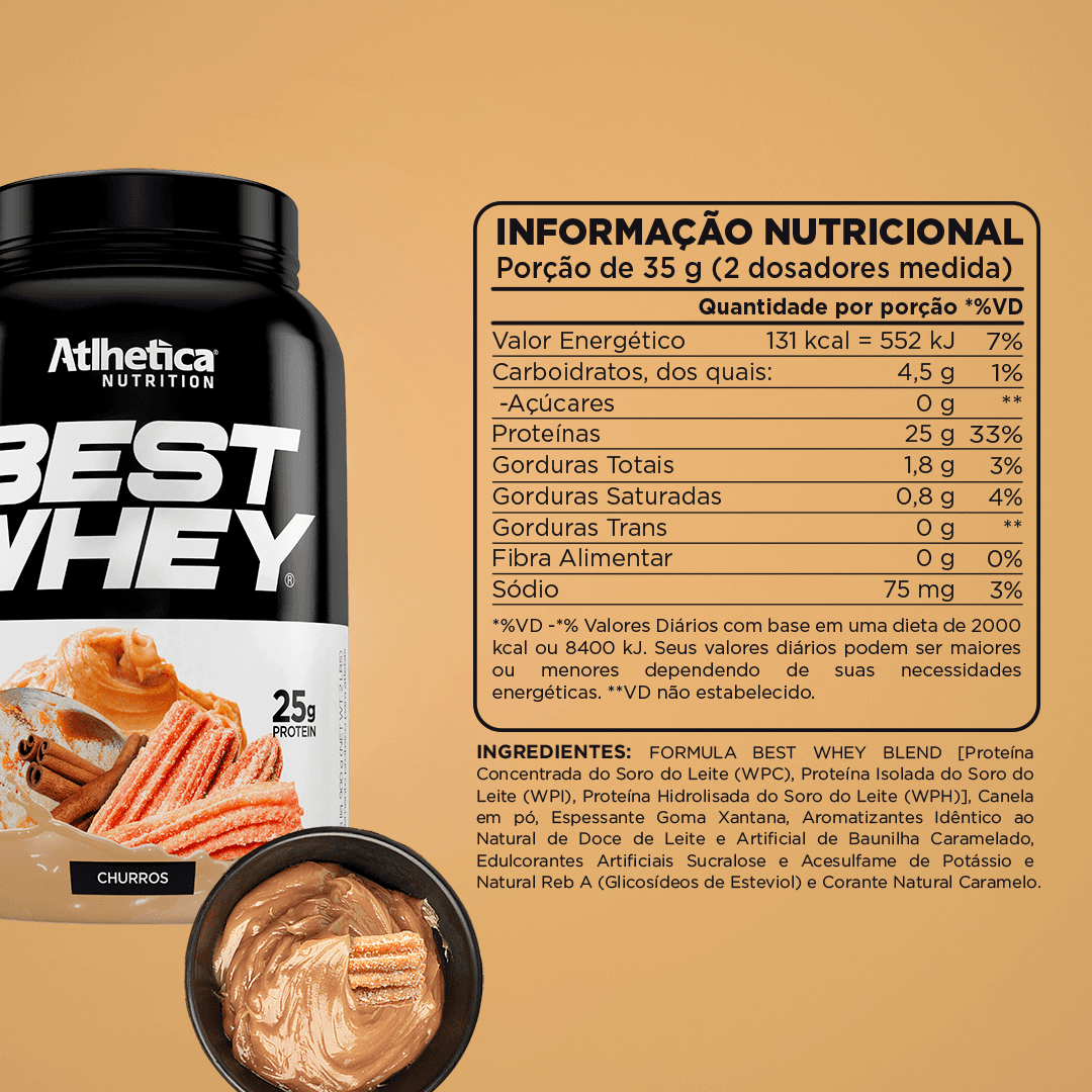 Best Whey Protein Atlhetica Nutrition Churros 900g