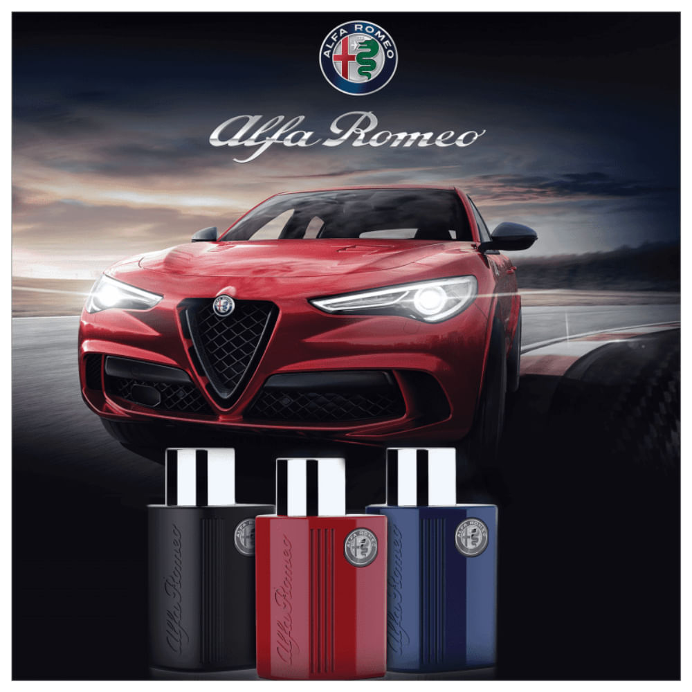 Alfa Romeo Red Eau de Toilette Perfume Masculino 125 ml