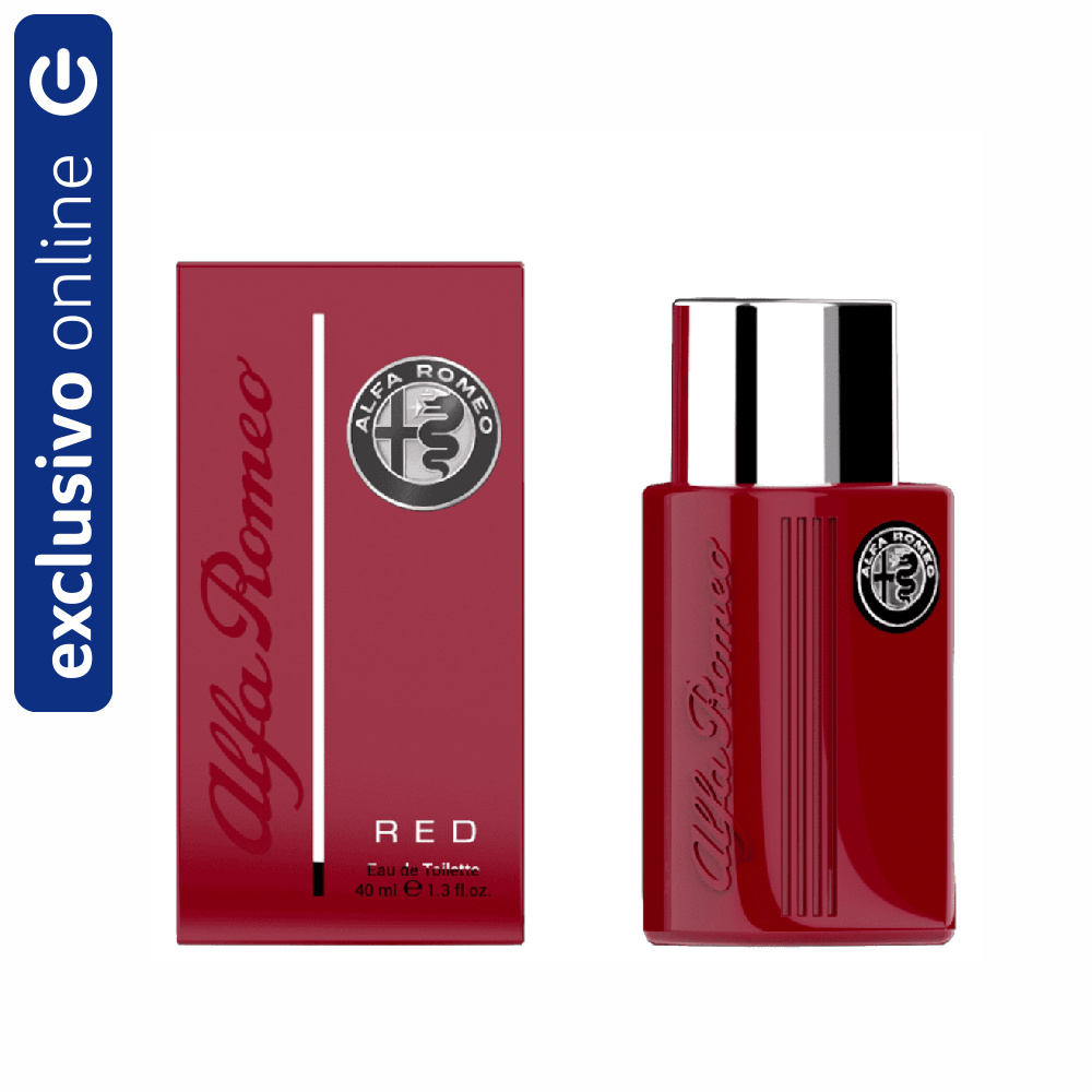 Alfa Romeo Red Eau de Toilette Perfume Masculino 125 ml