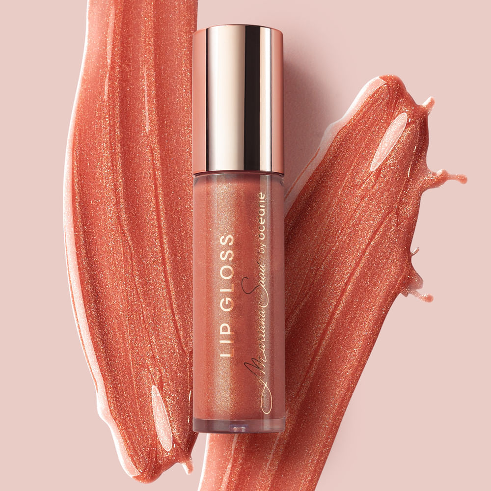 Kit Océane Paleta De Sombras + Blush Sun Kissed + Brilho Labial Nude Me