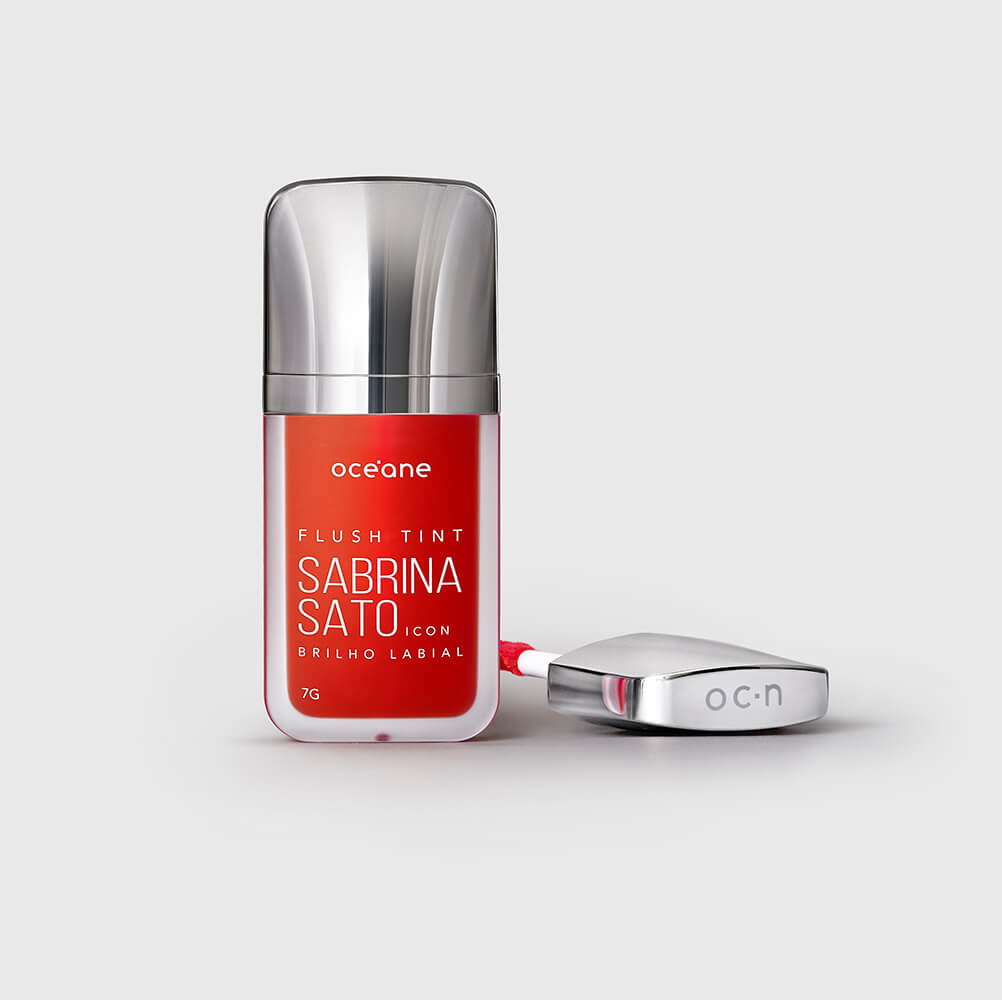 Kit Sabrina Sato By Océane Caneta Delineadora + Brilho Labial Magenta