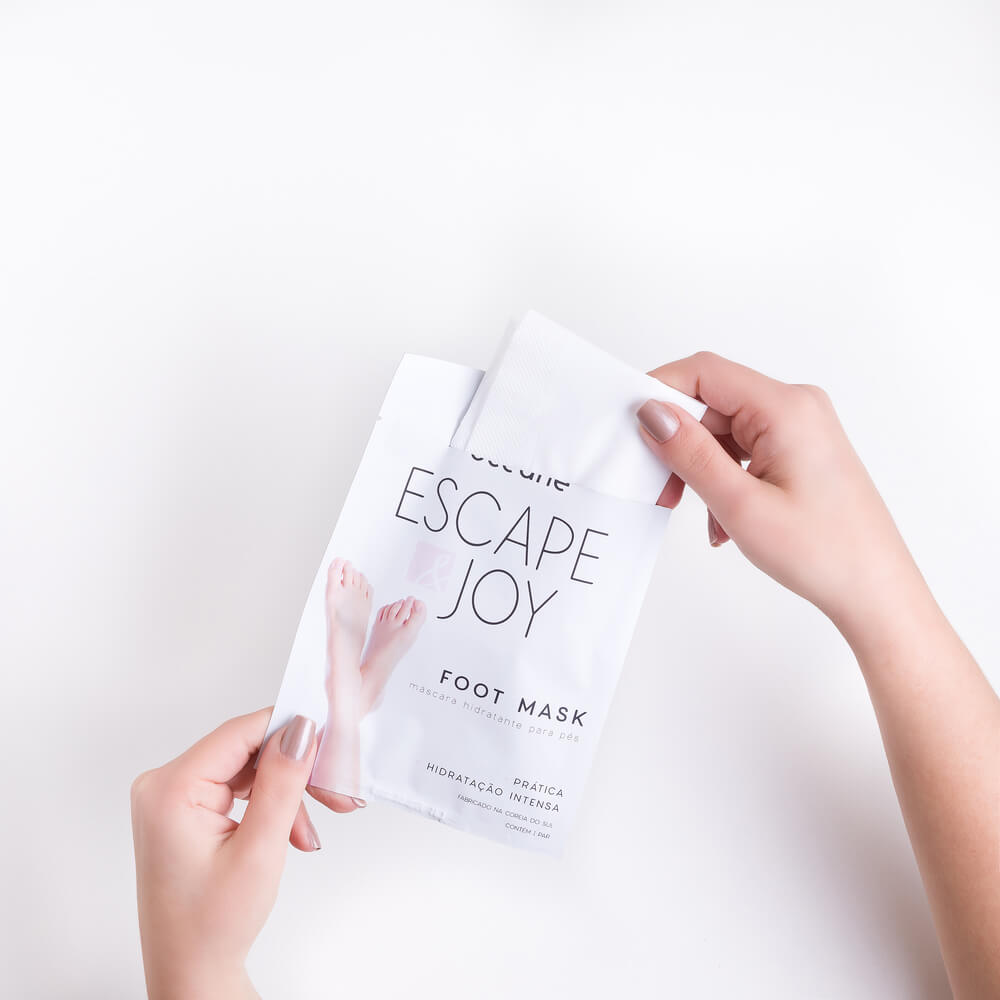 Kit Océane Máscara Hidratante Para Pés Com Óleo De Coco 2 Unidades