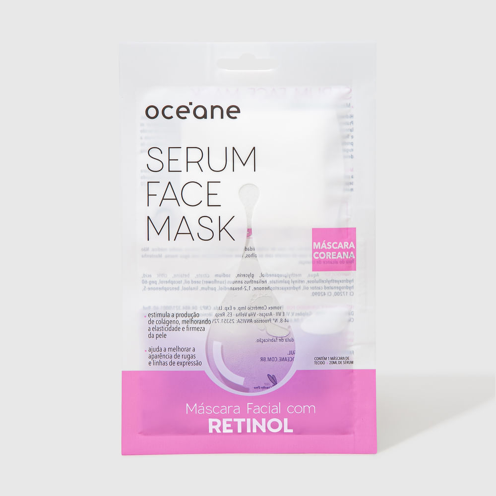 Kit Océane 4 Máscaras Faciais De Sérum + Massageador Facial Jade Roller