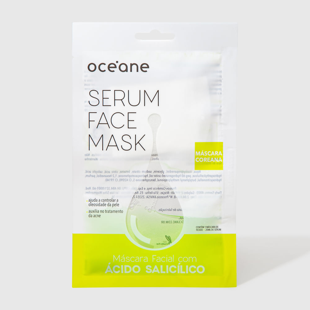 Kit Océane 4 Máscaras Faciais De Sérum + Massageador Facial Jade Roller