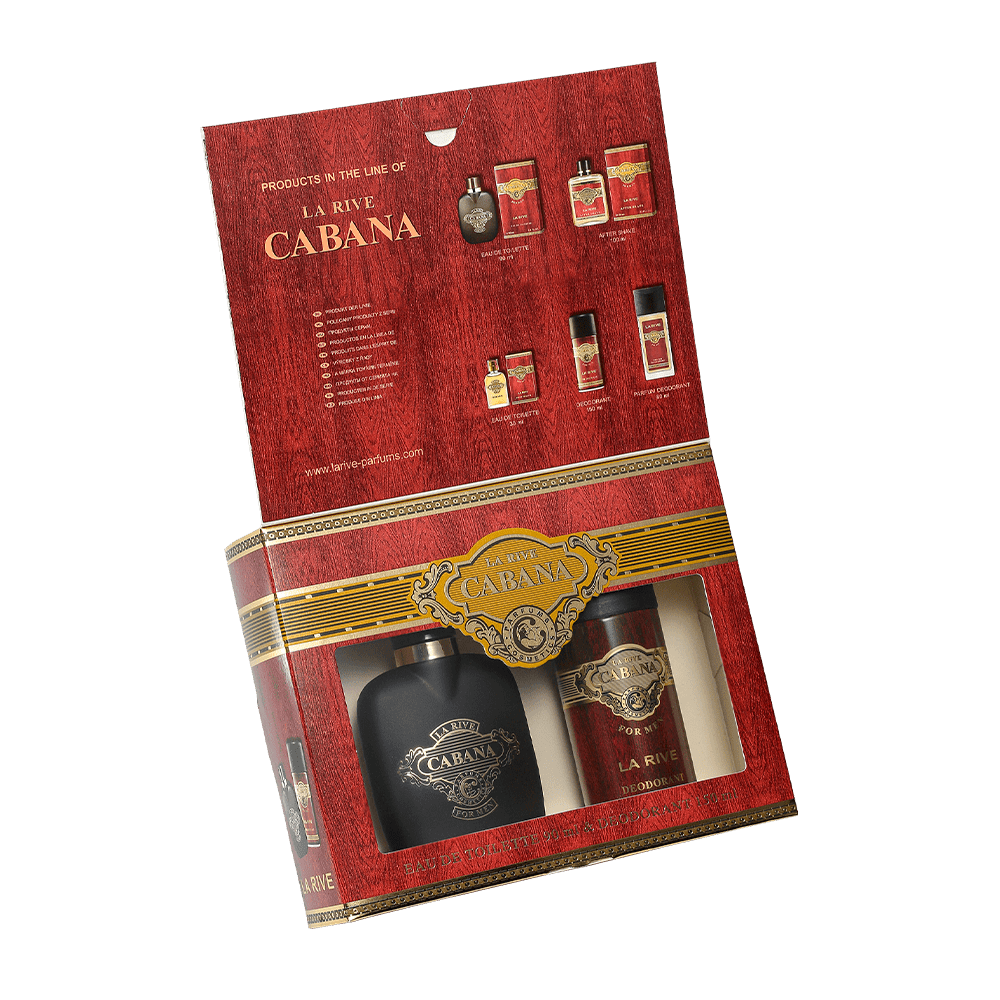 Kit La Rive Cabana Eau De Toilette Perfume Masculino 90Ml + Desodorante 150Ml
