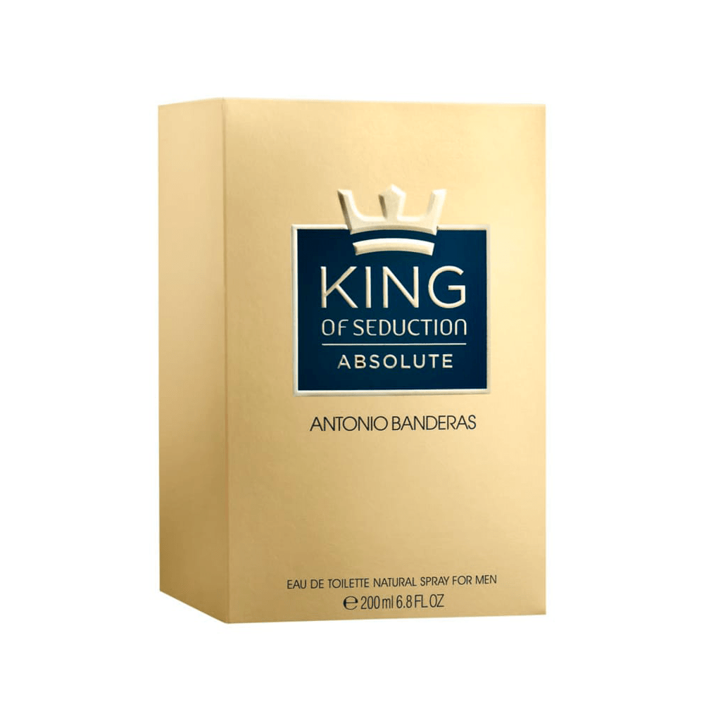 Antonio Banderas King of Seduction Absolute Eau de Toilette Perfume Masculino 200 ml