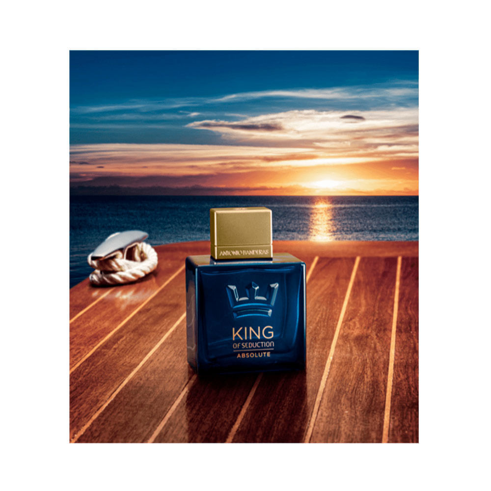 Antonio Banderas King of Seduction Absolute Eau de Toilette Perfume Masculino 200 ml