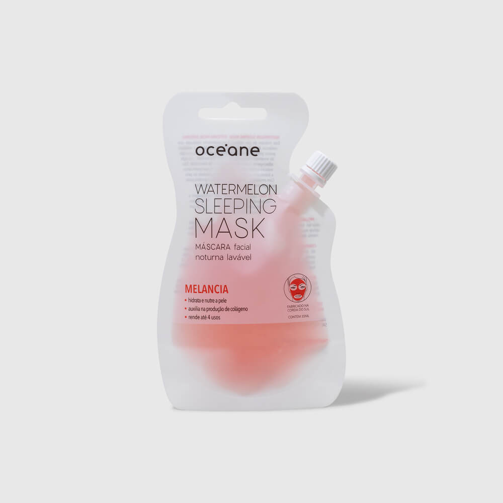 Kit Océane Máscara Facial De Melancia + Máscara Para Área Dos Olhos De Melancia