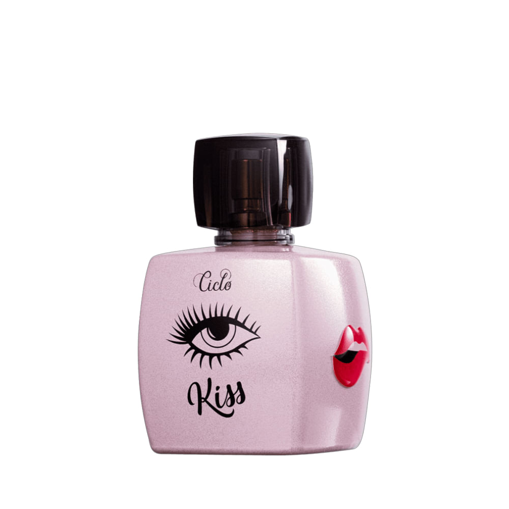 Ciclo Cosméticos Kiss Deo Colônia Lata Perfume Feminino 100Ml