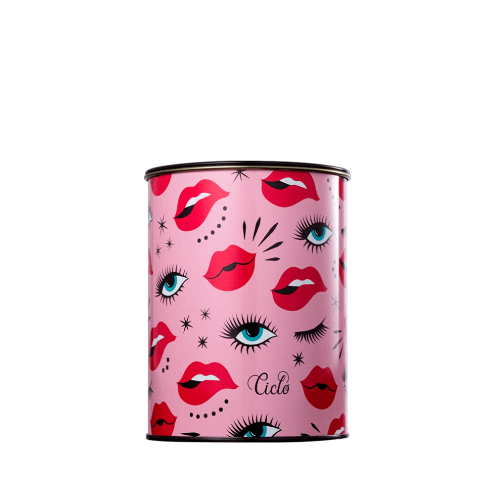 Ciclo Cosméticos Kiss Deo Colônia Lata Perfume Feminino 100Ml